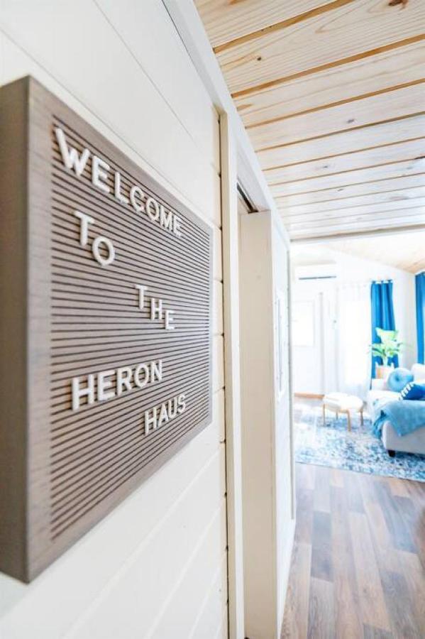 4 Heron Haus, Luxury Tiny House, Pet Friendly, Mins To Downtown Guntersville Eksteriør bilde